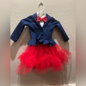 Girls Mary Poppins Costume size small